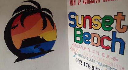 Sunset beach backpackers