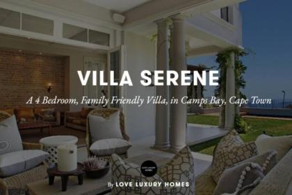 Serene 4 Bedroom Luxury Kid Friendly Villa Camps Bay Cape Town